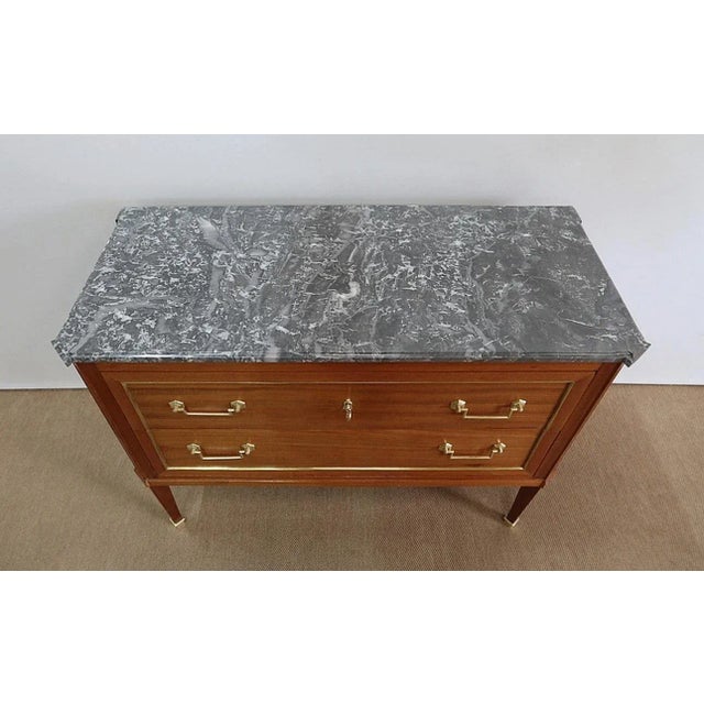 Louis XVI Style Mahogany Chest of Drawers, 19th-century For Sale - Image 5 of 18