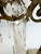 Antique Brass Soldier Victorian 3 Arm Girandole Candlestick With Marble Base & Prisms For Sale - Image 10 of 17