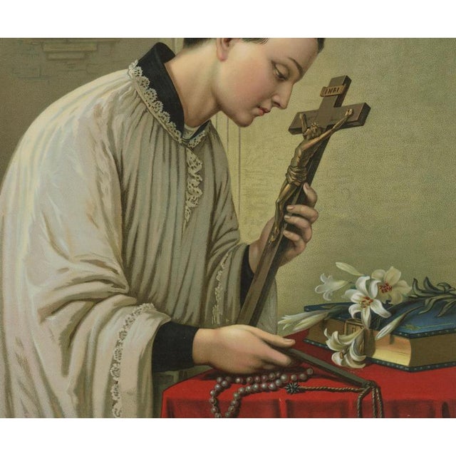 St. Aloysius Gonzaga, 1900, Paper For Sale - Image 3 of 10