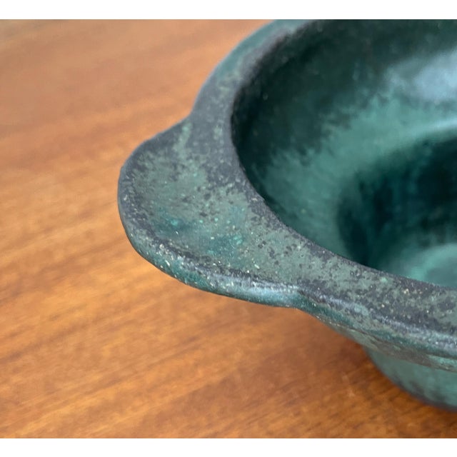 Mid-Century German Minimalist Studio Pottery Bowl, 1960s For Sale - Image 11 of 18