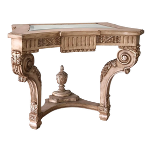 Regency Style Carved Italian Giltwood Console Table 1 of 2