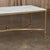 Mid-Century Carrara Marble and Gilded Brass Maison Jansen Style Coffee Table For Sale - Image 13 of 16