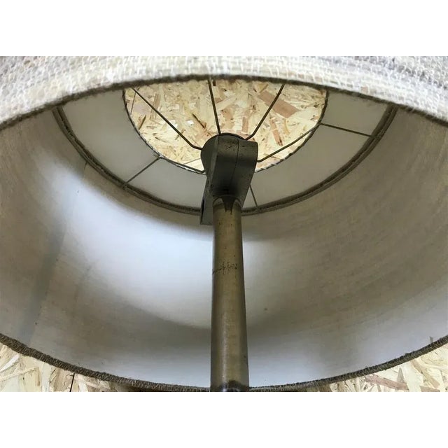 Metal Mid-Century Space Age Floor Lamp from Temde For Sale - Image 7 of 13