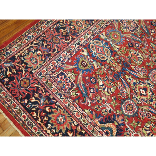 English Antique Mahal Rug - 10'8" x 14' For Sale - Image 3 of 9