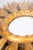 Mid-Century French Giltwood Two Tier Sunburst Mirror For Sale - Image 4 of 6