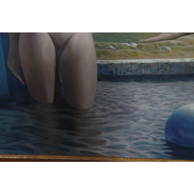 1960s Arthur Maria Rener, Composition, 1965, Oil on Board For Sale - Image 5 of 11