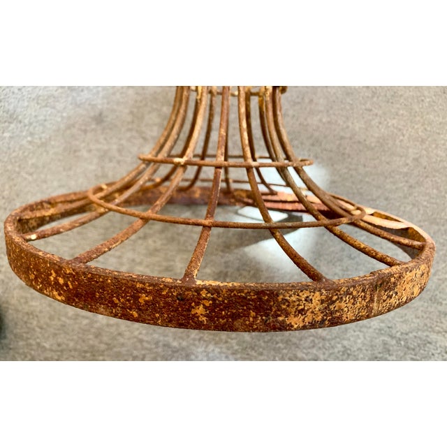 Sculptural Wire Garden Urn Chairish