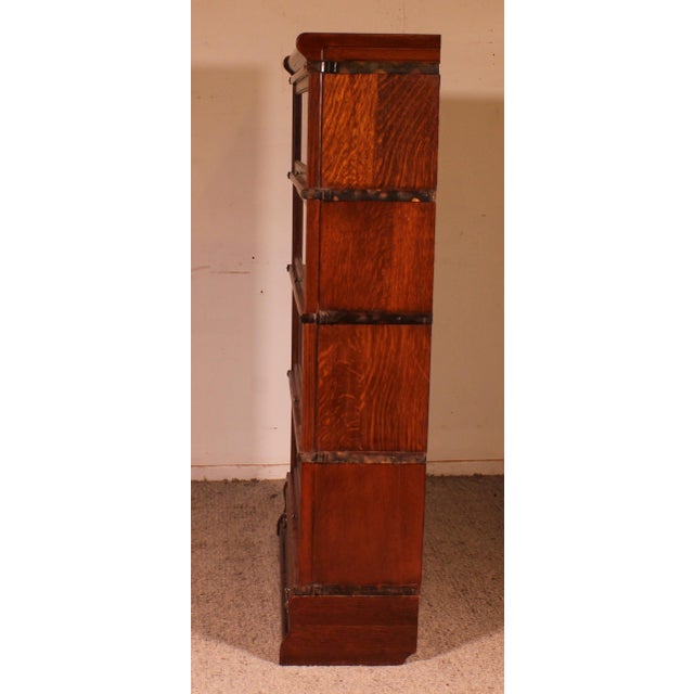 Bookcase in Oak with Drawers by Globe Wernicke, 1890s For Sale - Image 9 of 11