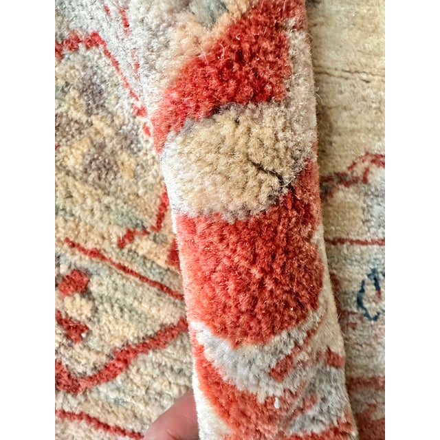 Vintage Afghan Wool Rug attributed to Ziegler & Co., 1950s For Sale - Image 13 of 17