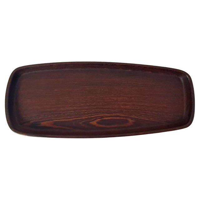 Mid-Century Modern Teak Tray attributed to Hans Gustav Ehrenreich, 1950s For Sale - Image 12 of 12