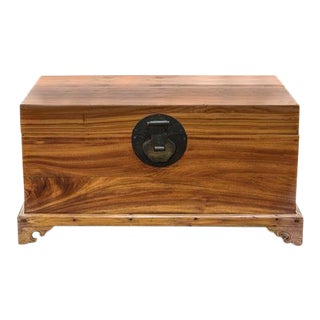 1910s Chinese Camphor Hardwood Chest For Sale