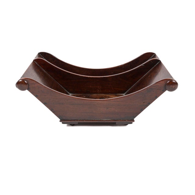 !9th Century English Mahogany Cheese Server For Sale - Image 4 of 9