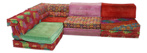 Mah Jong Sofa by Hans Hopfer for Roche Bobois, 1970s, Set of 12