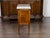 Brown French 19th Century Petite Commode with Grey Marble Top and Two Drawers For Sale - Image 8 of 12