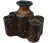 Ceramic Early 20th Century Moroccan Andalusian Ceramic Inkwell With Catchall For Sale - Image 7 of 11