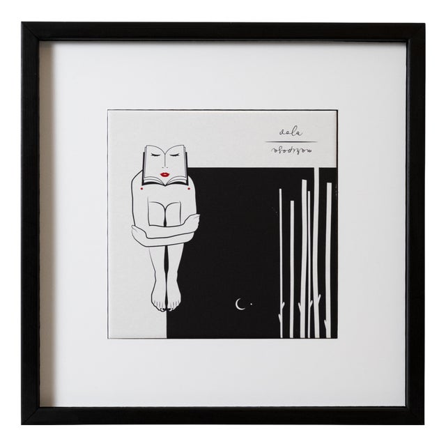 Large Framed Vola/Mariposa by Chiara Rescio for Kiasmo For Sale