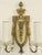 Offering a fine AMERICAN pair of wall sconces possibly as old as the 1930s, in the French style. They're extremely well...