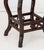 19th Century Victorian Chinoiserie Style Mahogany Ottomans, 2 For Sale - Image 5 of 7