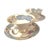 Lenox Vintage Lenox Ming P-16 Bird and Floral Footed Teacups and Saucers Set of 2 - 4 pcs For Sale - Image 4 of 16