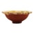 19th Century Small Portuguese Rustic Glazed Spongeware Wine Cup Bowl For Sale