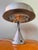 Mushroom Table Lamp in Aluminum and Chrome by Luigi Massoni for Guzzini, Italy, 1970s For Sale - Image 13 of 18