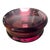 Mid-Century Modern Amethyst Glass Lidded Powder Dish For Sale