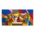 Large Colorful Geometric Abstract Canvas Art, 48” X 24” For Sale
