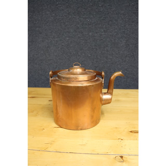Early 20th Century 3 Gallon Copper Tea Kettle For Sale - Image 5 of 9