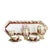 White Tête-À-Tête Tea Service in Porcelain Royal Vienna, 1800s, Set of 8 For Sale - Image 8 of 8