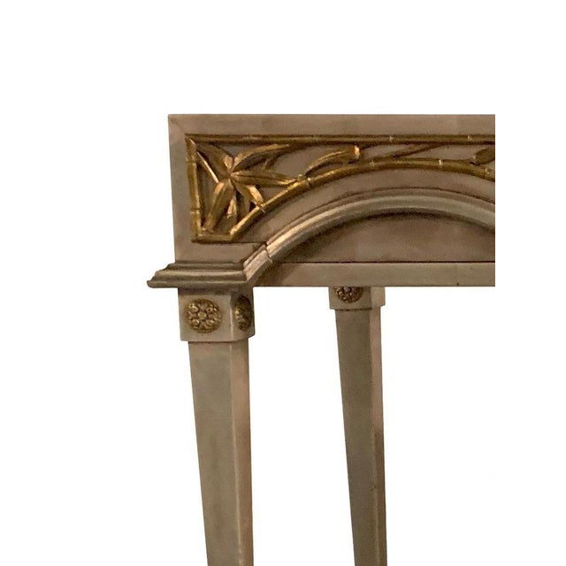 A rare and important gilt dressing table designed by james mont, produced in the united states in the 1950s. A key figure...