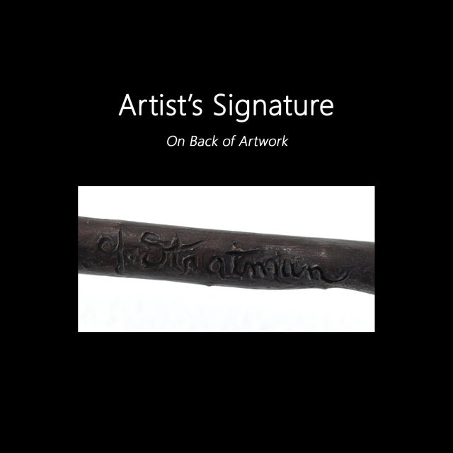 Graft Eh6 - Abstract Figurative Wall Sculpture - Tree Branch and Bronze Figures Original Artwork by Jennyfer Stratman For Sale - Image 9 of 9