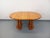 Vintage Scandinavian Pine Round Dining Table with Extensions in the style of Rainer Daumiller, 1970s For Sale - Image 4 of 18