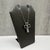 Modern Scattered Diamond Cross Necklace Sterling Silver 0.16ctw Gh 16 18in New For Sale - Image 3 of 6