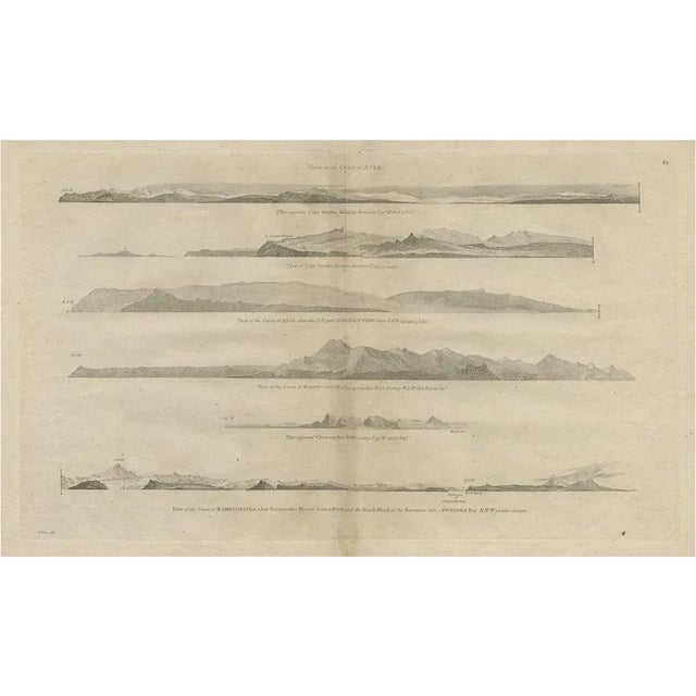 Cook, Coastal Views of Asia, 1784, Print For Sale - Image 6 of 6