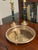 This petite brass tray is well suited for so many purposes. In the kitchen as a place to set spices,etc…as a vanity tray…a...