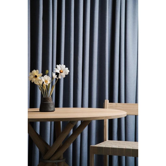 Hector Light Oak Dining Table 105 by Eberhart Furniture For Sale - Image 9 of 18