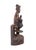 19th Century Chinese Qing Dynasty Carved Wood Guanyin Sculpture With Attendants For Sale - Image 4 of 8