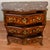 1890 Antique French Louis XV Rosewood Satin Wood Inlaid Marble Top Commode For Sale - Image 4 of 9