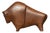 Vintage Danish Dark Teak Bison Figurine, 1960s For Sale