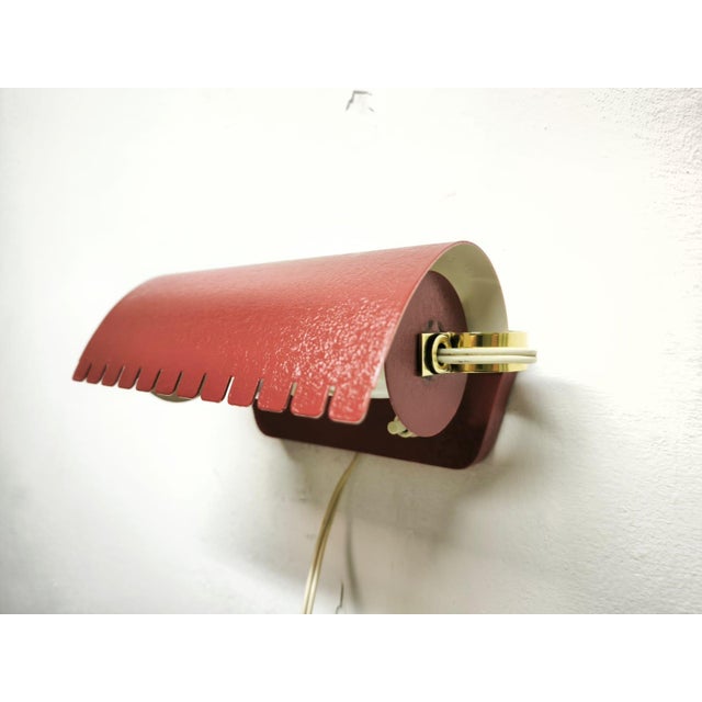 Adjustable Wall Light from Bertl Brisborg, 1960s For Sale - Image 9 of 14