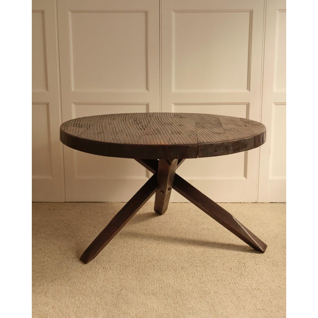 Wood Vintage Wooden Table, Netherlands, 1950s For Sale - Image 7 of 10