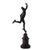 Metal Grand Tour 36” Classical Bronze Sculpture of Mercury on Breath of Zeus C1890 For Sale - Image 7 of 16