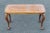 Wood Antique Chippendale Claw Foot Walnut Coffee Table With Inlay For Sale - Image 7 of 7