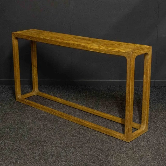 Chinese Elm Altar Table, 1970s For Sale - Image 6 of 11