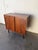Vintage Danish Rosewood Cabinet With Sliding Doors – MCM Storage Credenza For Sale - Image 9 of 10