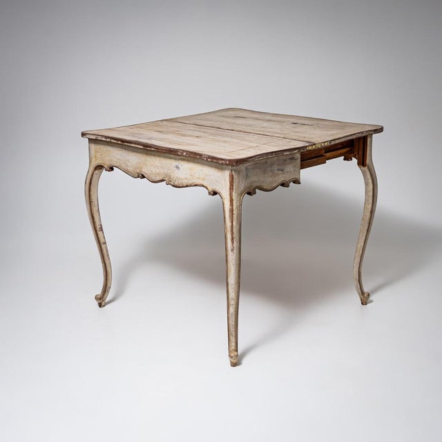 Baroque Style Folding Table, 1900s For Sale - Image 5 of 7