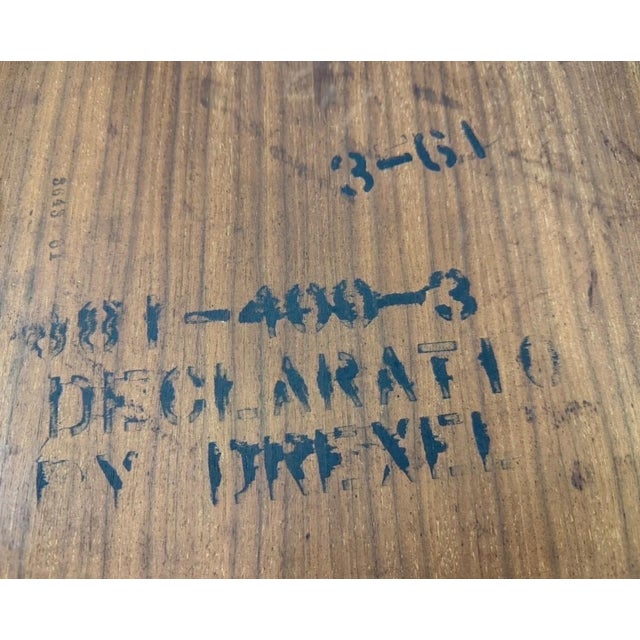 1960s Mid-Century Modern Drexel Declaration Walnut Side Table For Sale - Image 5 of 5