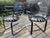 Metal Francois Carre Curvy Iron Porch Rockers - Set of 2, Attributed For Sale - Image 7 of 8