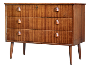 Mid-Century Scandinavian Teak Chest of Drawers, 1960s