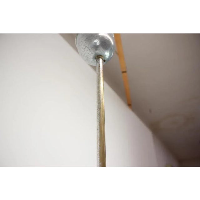 Fully functional art-deco chandelier from the 1930's, made in Czechoslovakia. Cleaned, repolished. Glass in perfect...